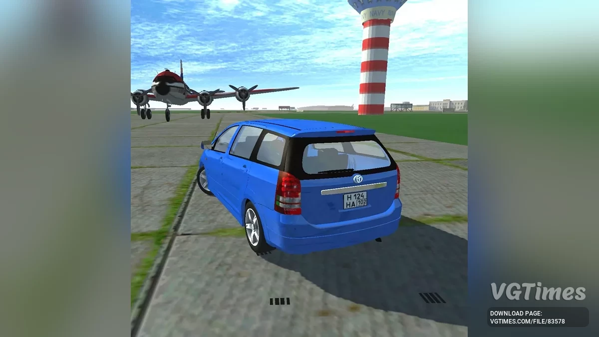 Simple Car Crash Physics Sim — Toyota Wish Remake