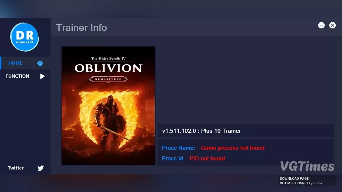 The Elder Scrolls 4: Oblivion Remastered — Трейнер (+19) [Game Version: 1.511.102.0] — 20.06.25