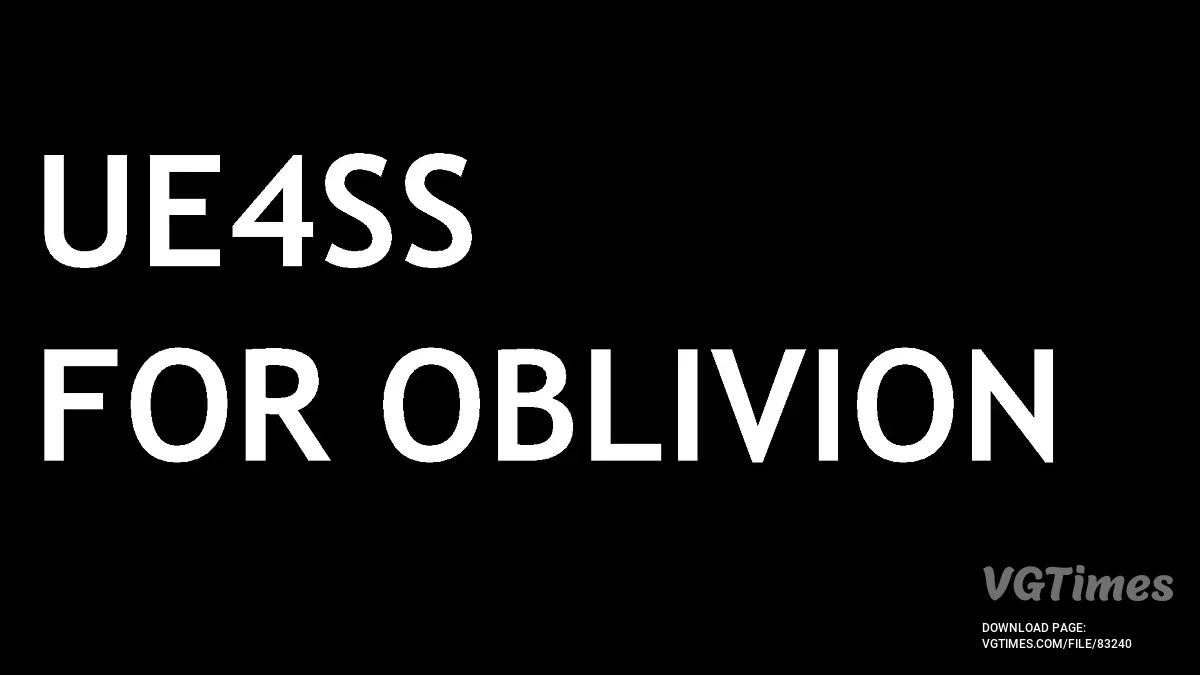The Elder Scrolls 4: Oblivion Remastered — UE4SS