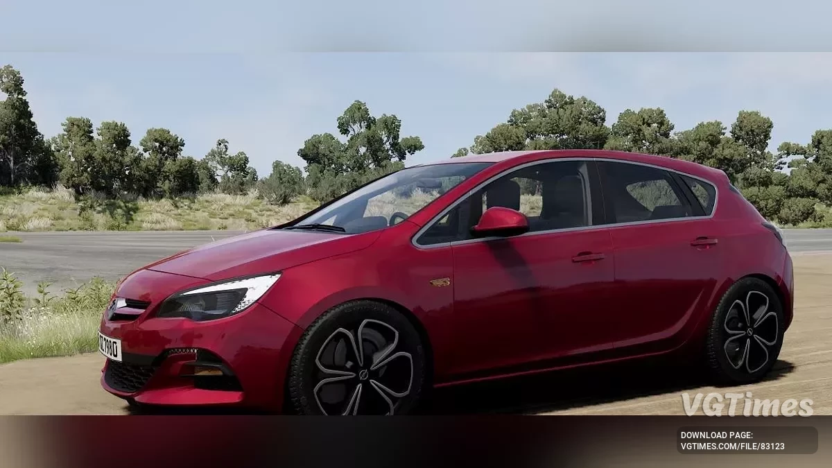 BeamNG.drive — Vauxhall Astra (J) v1.0 (0.35.x)