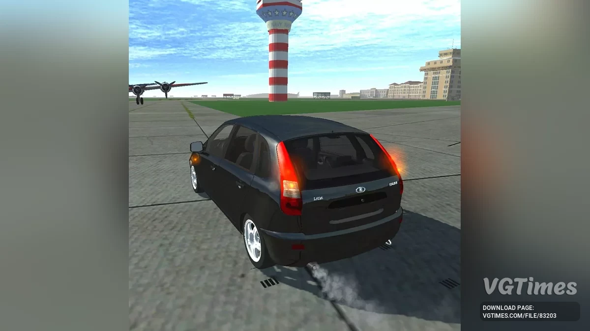 Simple Car Crash Physics Sim — VAZ 1119 Lada Kalina