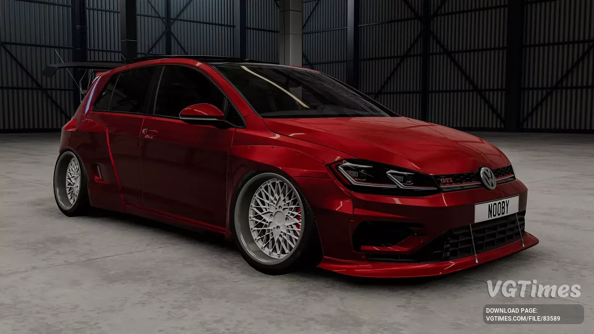BeamNG.drive — Volkswagen Golf MK7 R, GTI, APR, Widebody