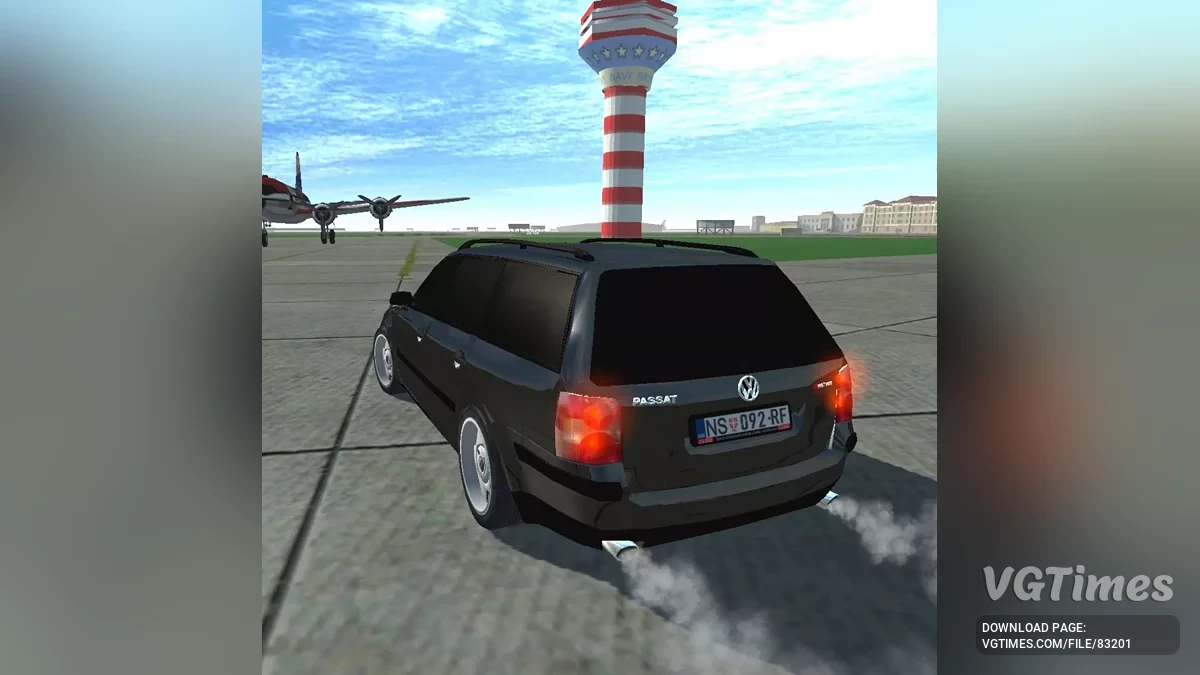 Simple Car Crash Physics Sim — Volkswagen Passat B5+