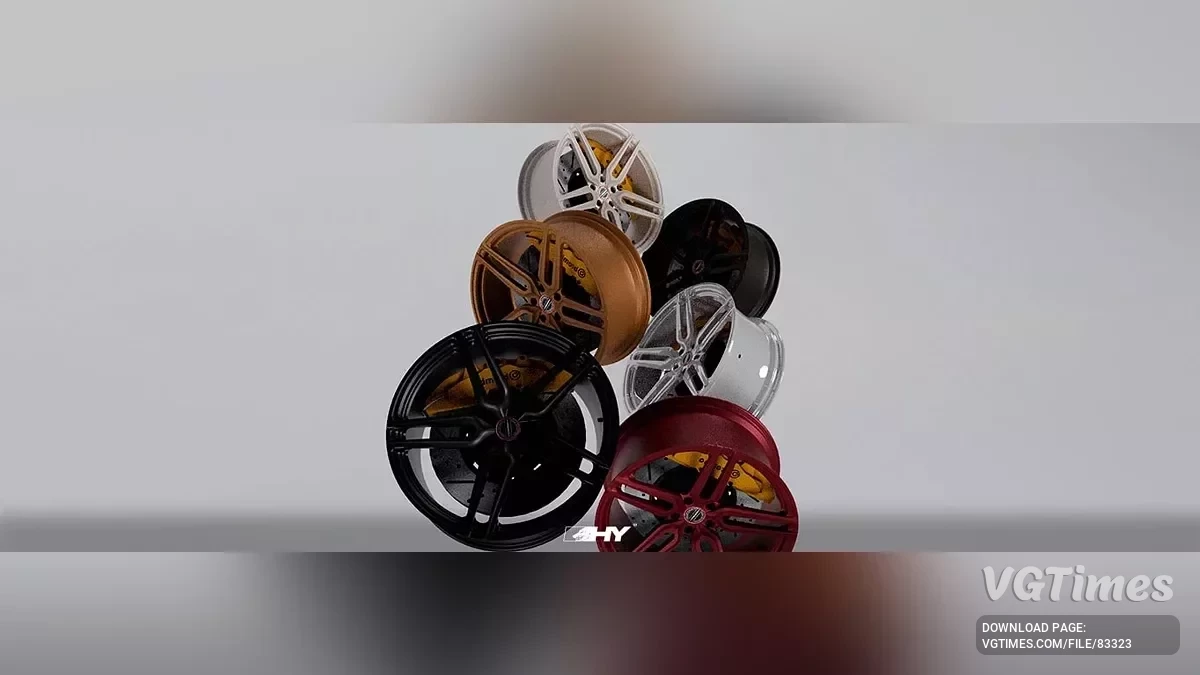 BeamNG.drive — Vossen HF-1 WheelPack v1.0 (0.35.x)