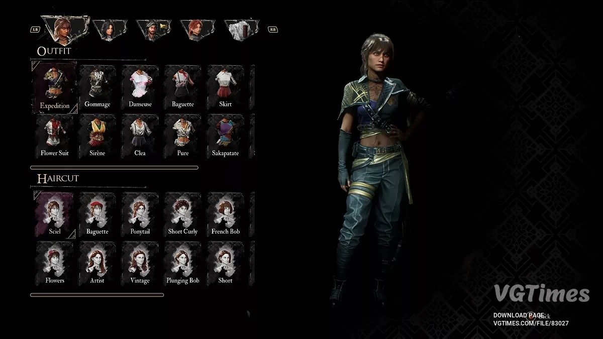 Clair Obscur: Expedition 33 — Вся одежда разблокирована