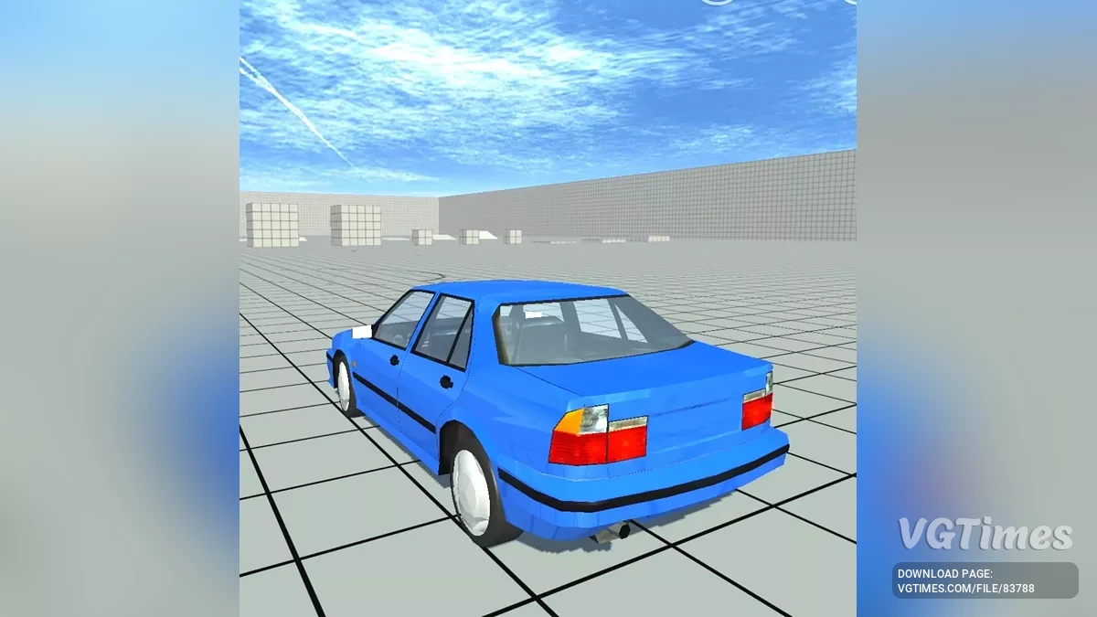 Not Simple Car Crash — Vulcar Zenit (SAAB 9000)