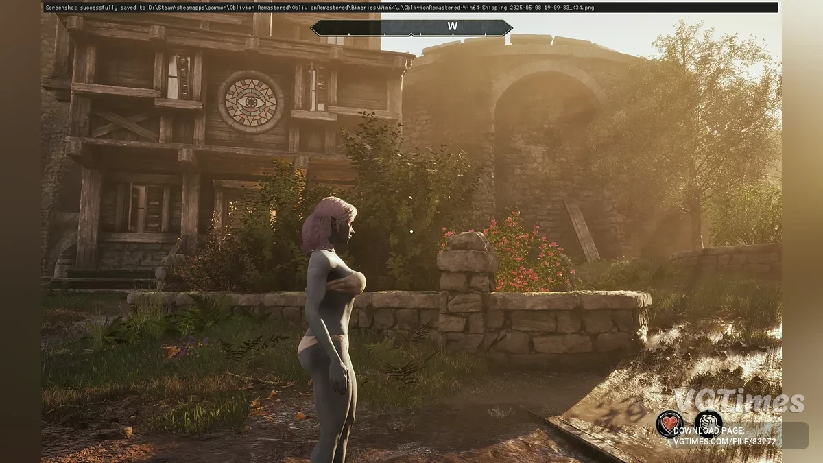 The Elder Scrolls 4: Oblivion Remastered — Женственные атлетичные темные эльфы