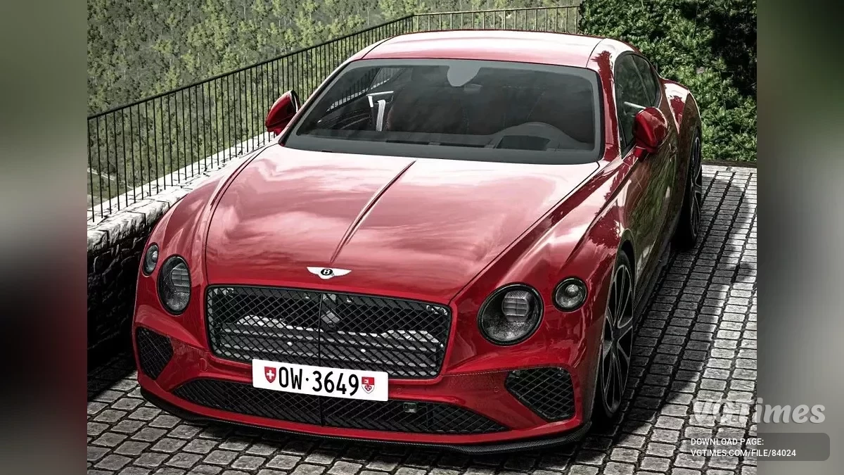 BeamNG.drive — Bentley Continental GT 2018 v1.1 (0.35.x)