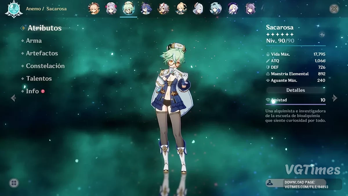 Genshin Impact — Blanka UI — Улучшенный интерфейс