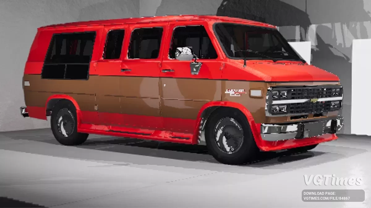 BeamNG.drive — Chevy G20 Van v1.0 (0.36.x)