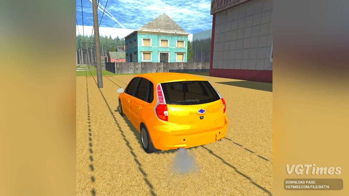 Simple Car Crash Physics Sim — Datsun Mi-Do