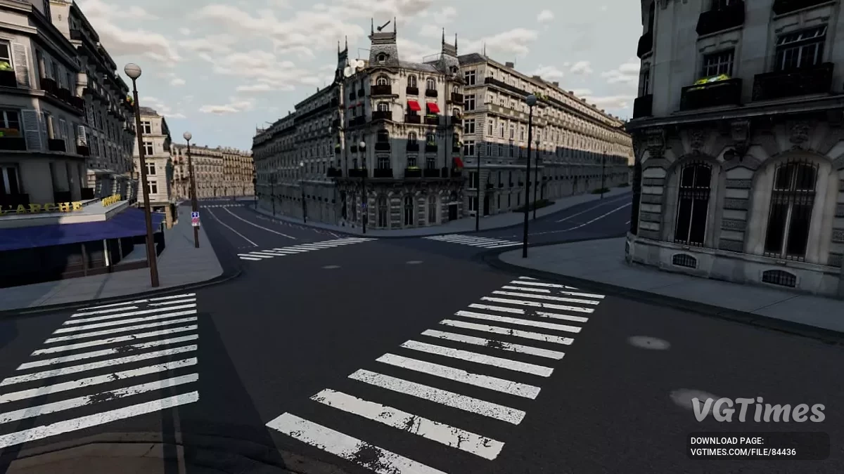 BeamNG.drive — Downtown Paris, France v1.0 (0.35.x)