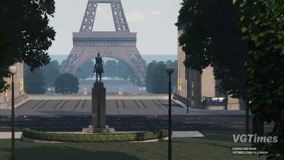 BeamNG.drive — Downtown Paris, France v1.0 (0.35.x)