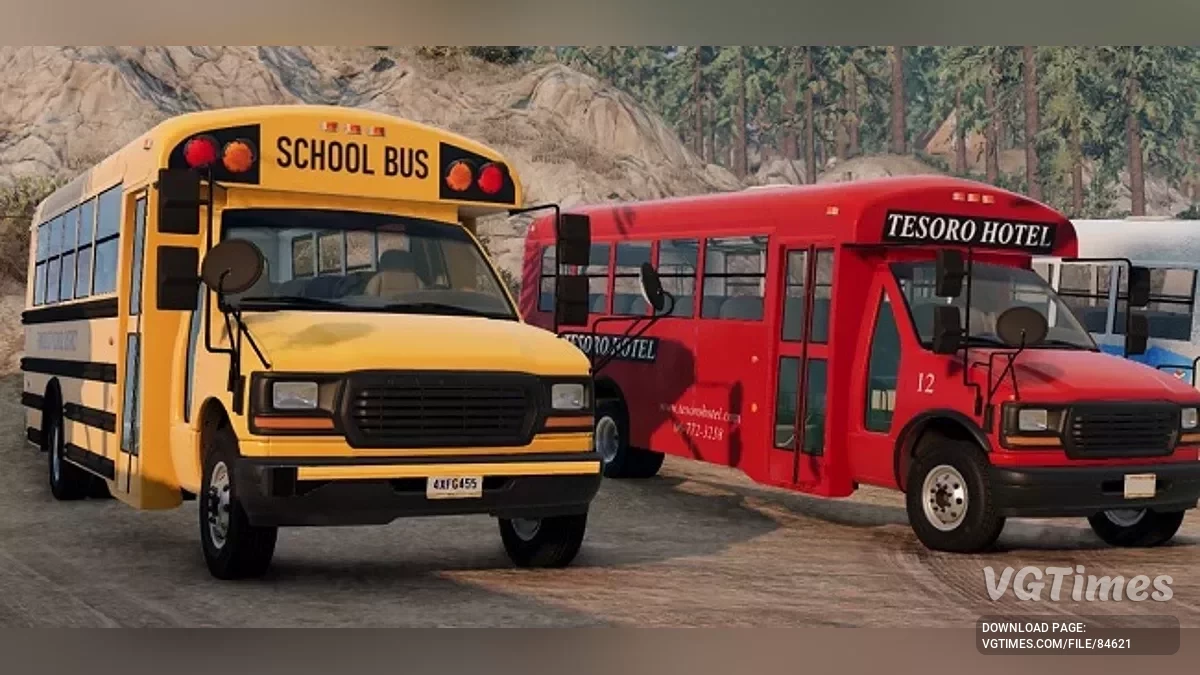 BeamNG.drive — Gavril H Series - "Type A" Bus v1.09 (0.36.x)