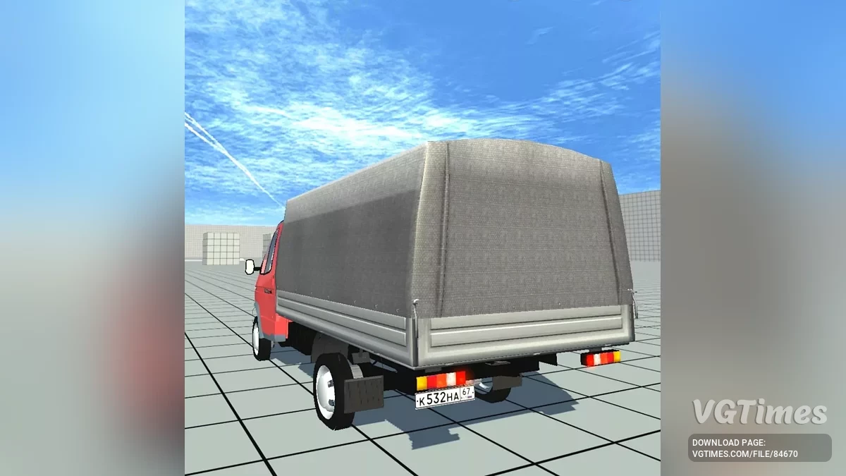 Not Simple Car Crash — ГАЗ 3302 с тентом