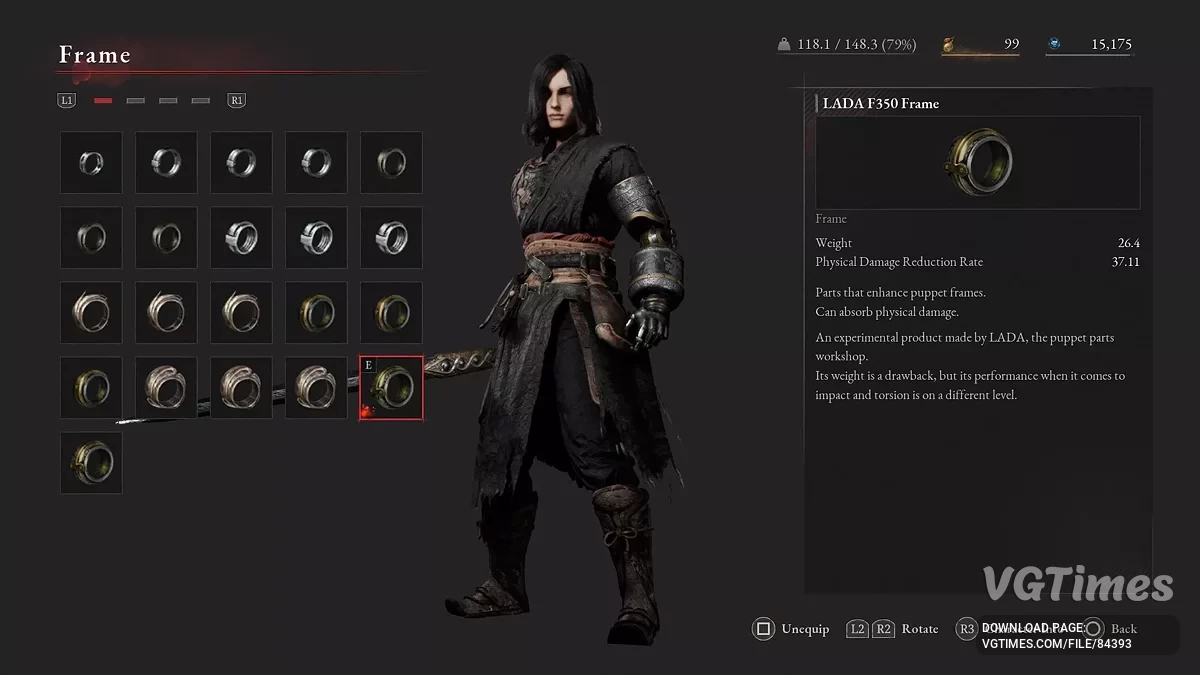 Lies of P: Overture — Готовое сохранение на 93 уровне