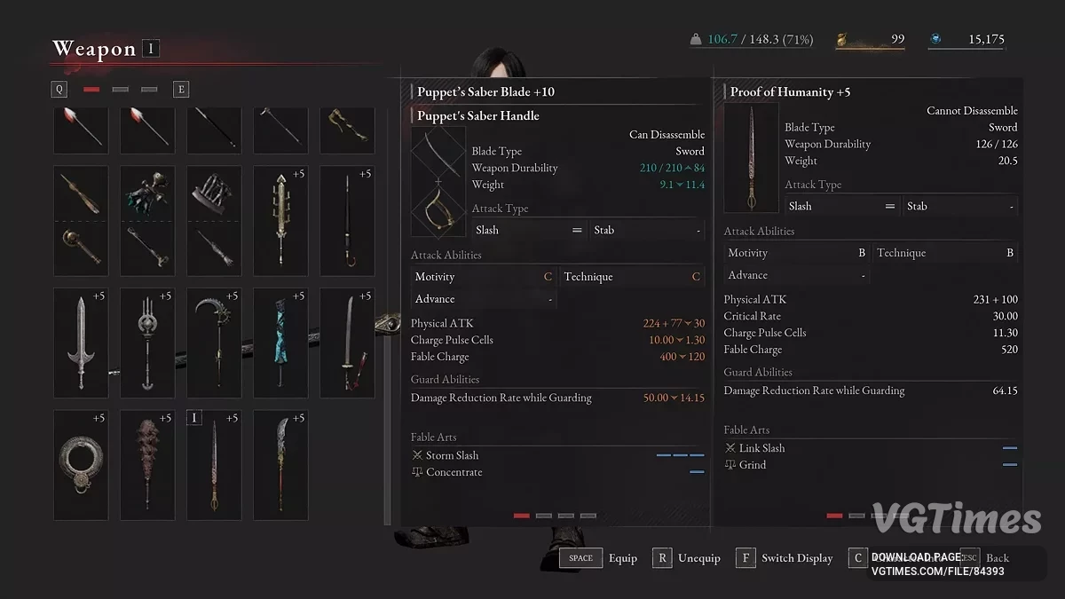 Lies of P: Overture — Готовое сохранение на 93 уровне