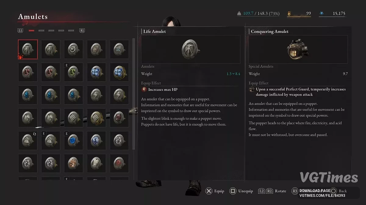 Lies of P: Overture — Готовое сохранение на 93 уровне