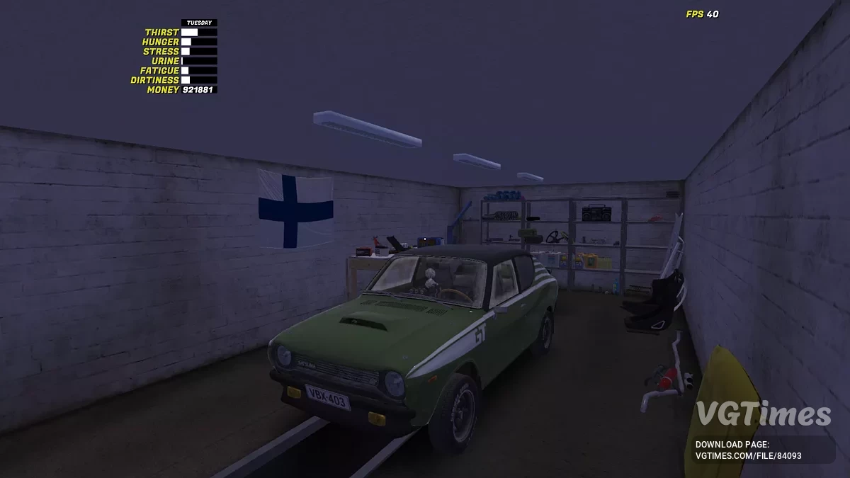 My Summer Car — GT Сатсума с модами и тюнингом от Panier