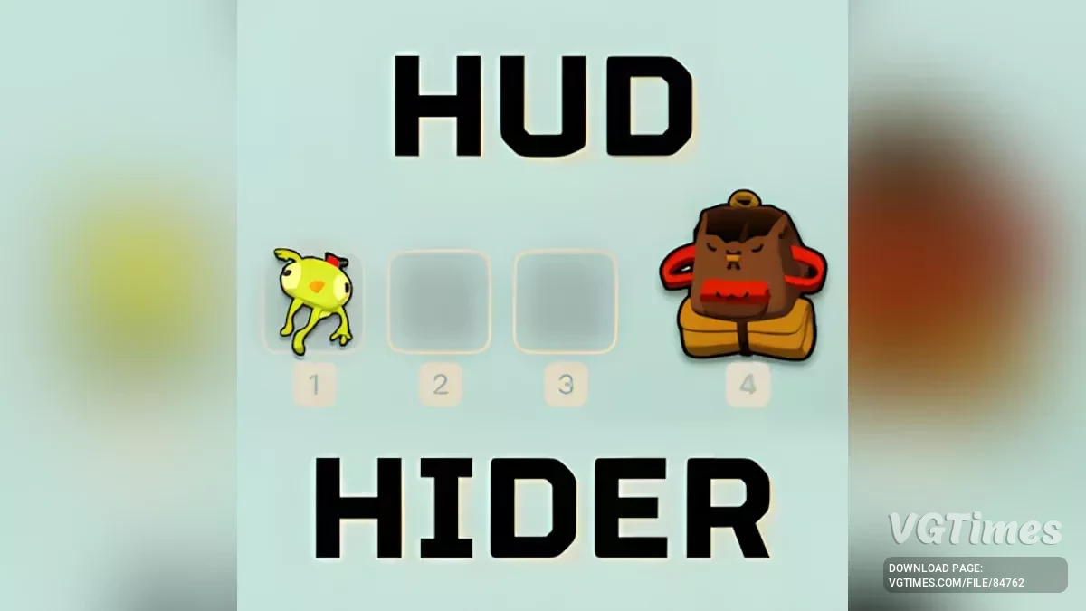 Hud Hider — возможность убрать интерфейс
