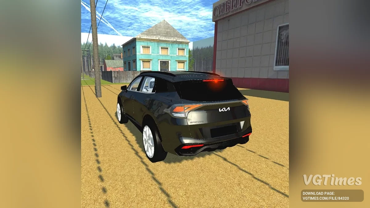 Simple Car Crash Physics Sim — KIA Sportage 2022