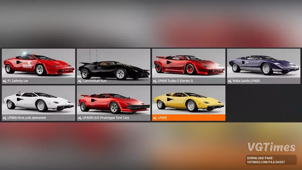 BeamNG.drive — Lamborghini Countach Updated (0.35.x)