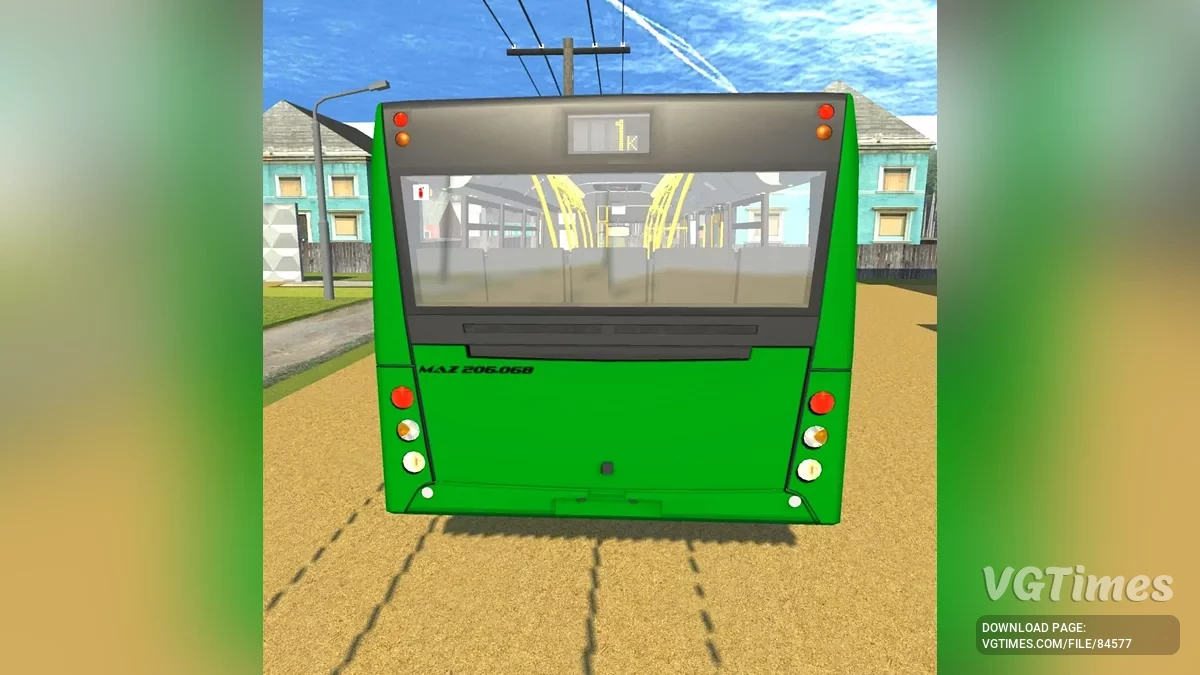 Simple Car Crash Physics Sim — МаЗ-206