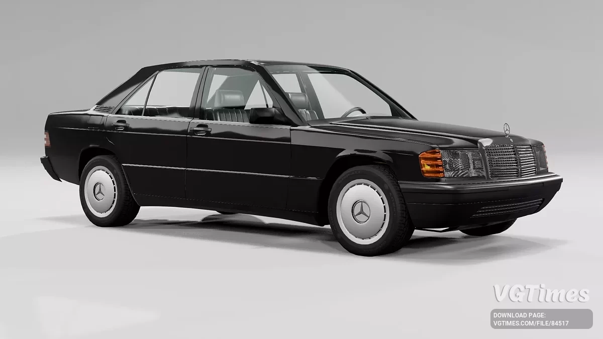 BeamNG.drive — Mercedes-Benz 190 (W201) (0.36.x)