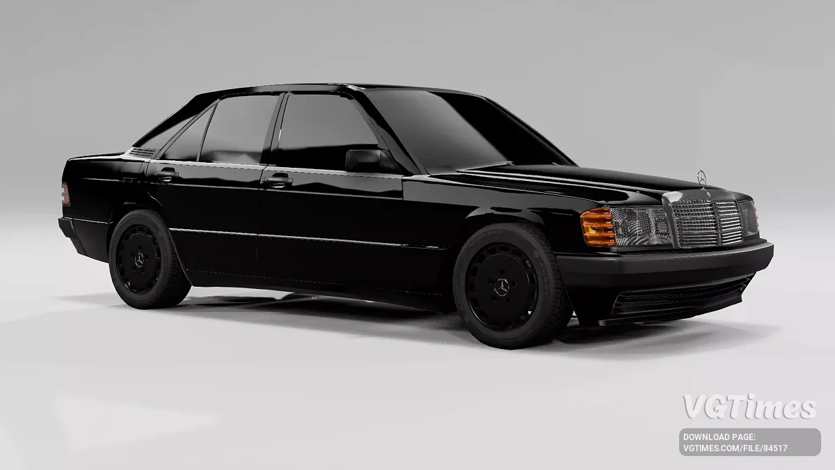 BeamNG.drive — Mercedes-Benz 190 (W201) (0.36.x)