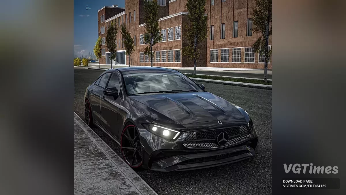BeamNG.drive — Mercedes-Benz CLS-Class v1.0 (0.35.x)