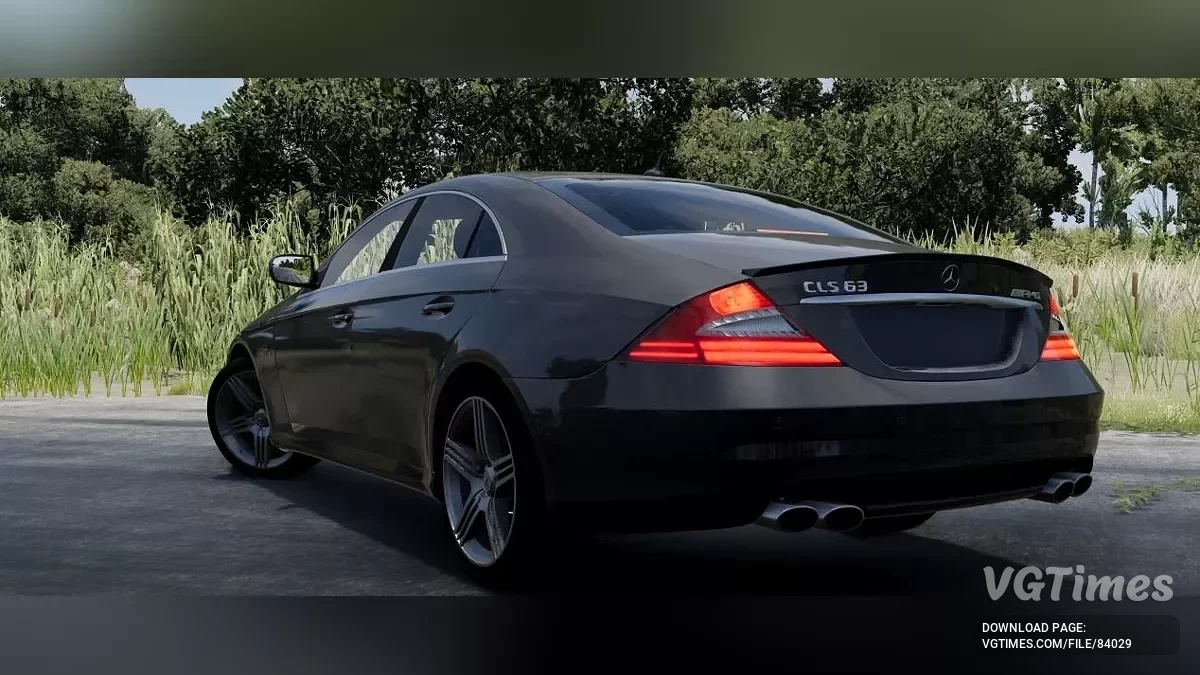 BeamNG.drive — Mercedes-Benz CLS (W219) v1.0 (0.35.x)