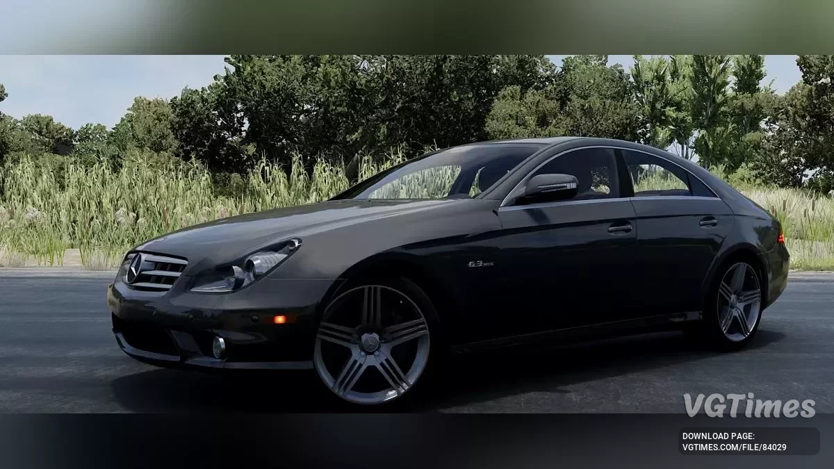 BeamNG.drive — Mercedes-Benz CLS (W219) v1.0 (0.35.x)