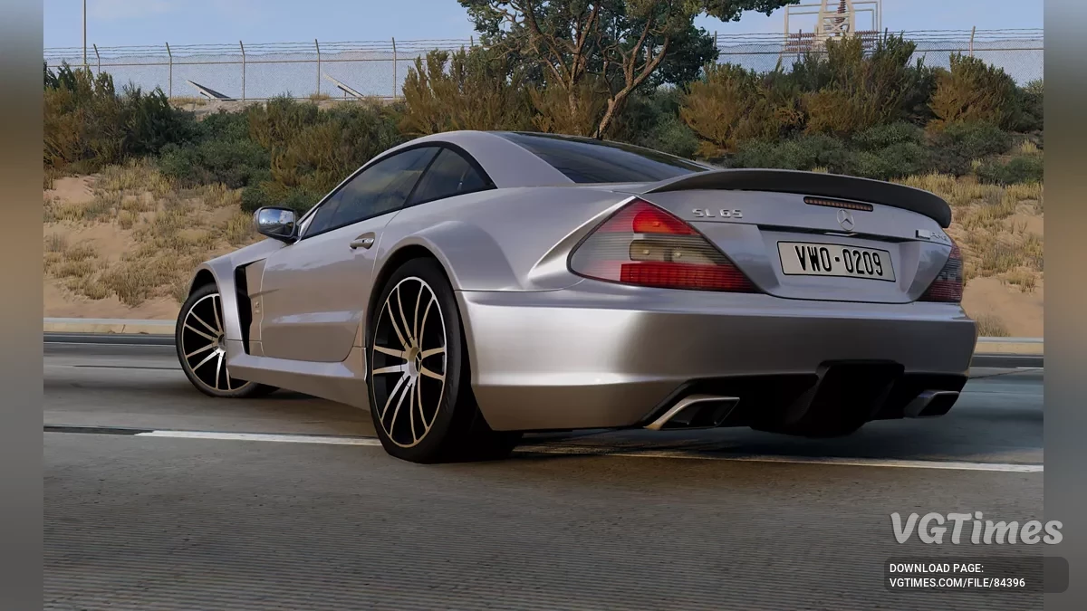 BeamNG.drive — Mercedes-Benz SL65 AMG Black Series New v1.8 (0.35.x)