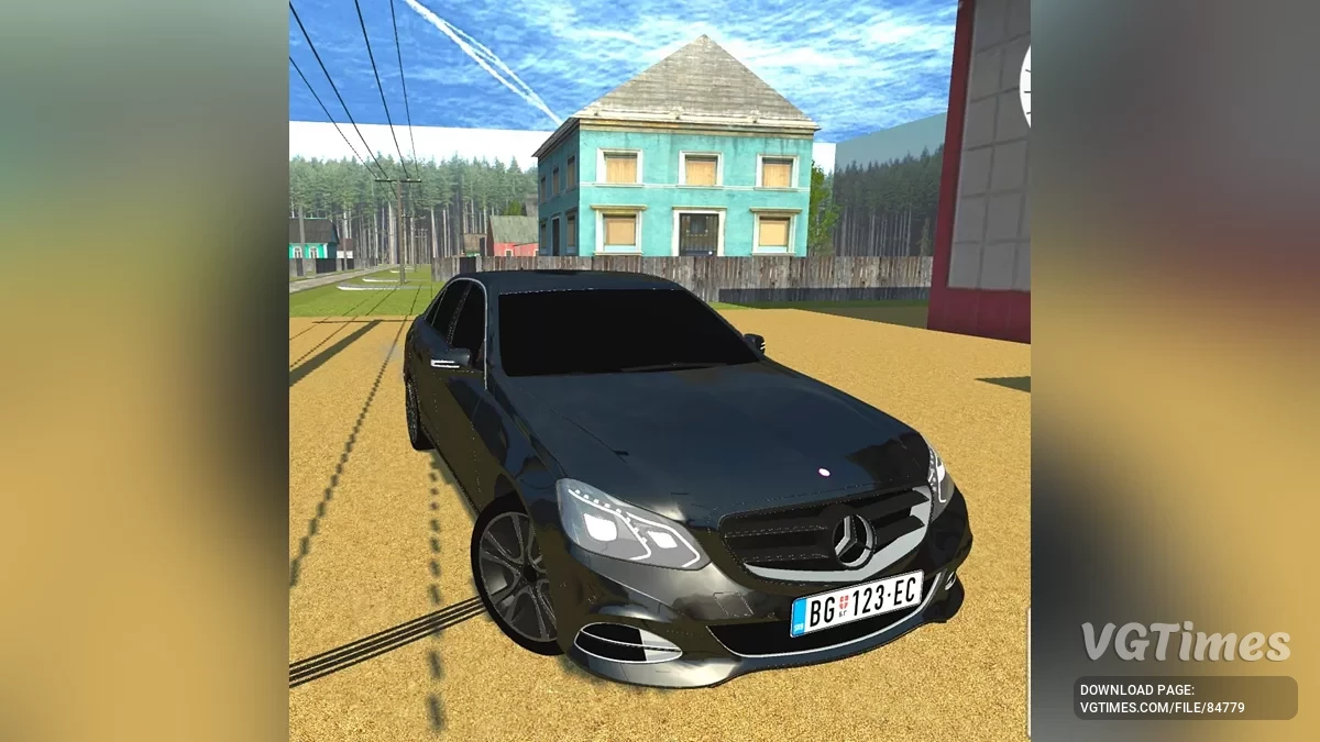Simple Car Crash Physics Sim — Mercedes E400 W212