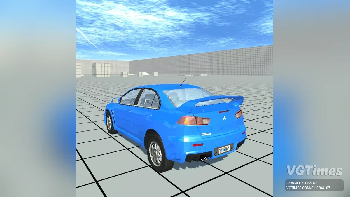 Not Simple Car Crash — Mitsubishi Lancer Evolution