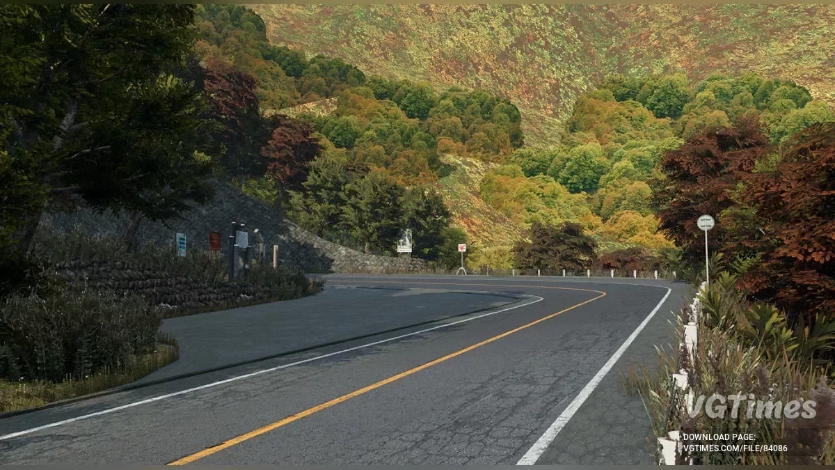 BeamNG.drive — Nichien Momiji Line, Tochi Perfecture v1.0 (0.35.x)