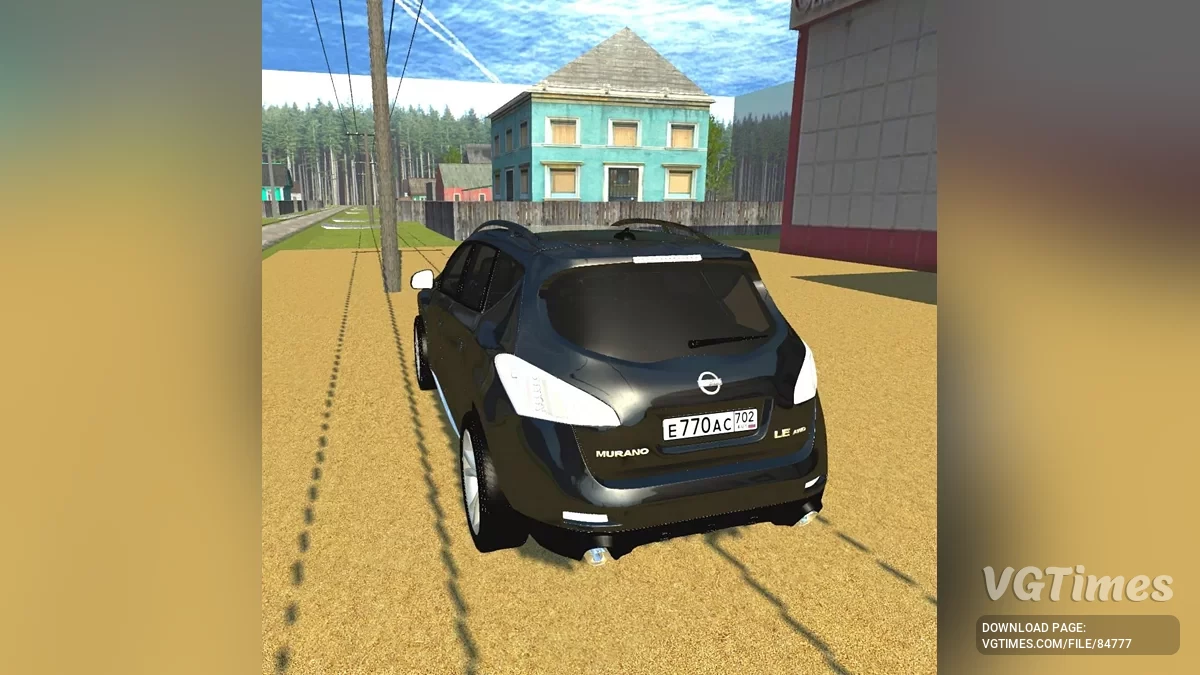 Simple Car Crash Physics Sim — Nissan Murano