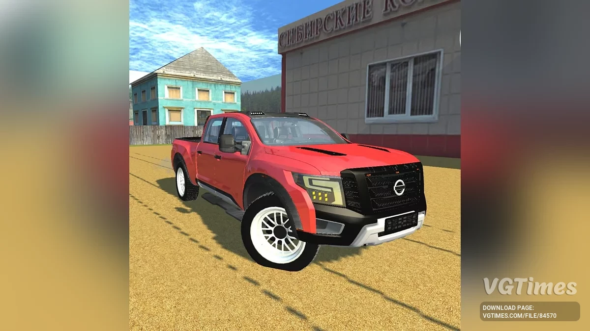 Simple Car Crash Physics Sim — Nissan Titan 2017