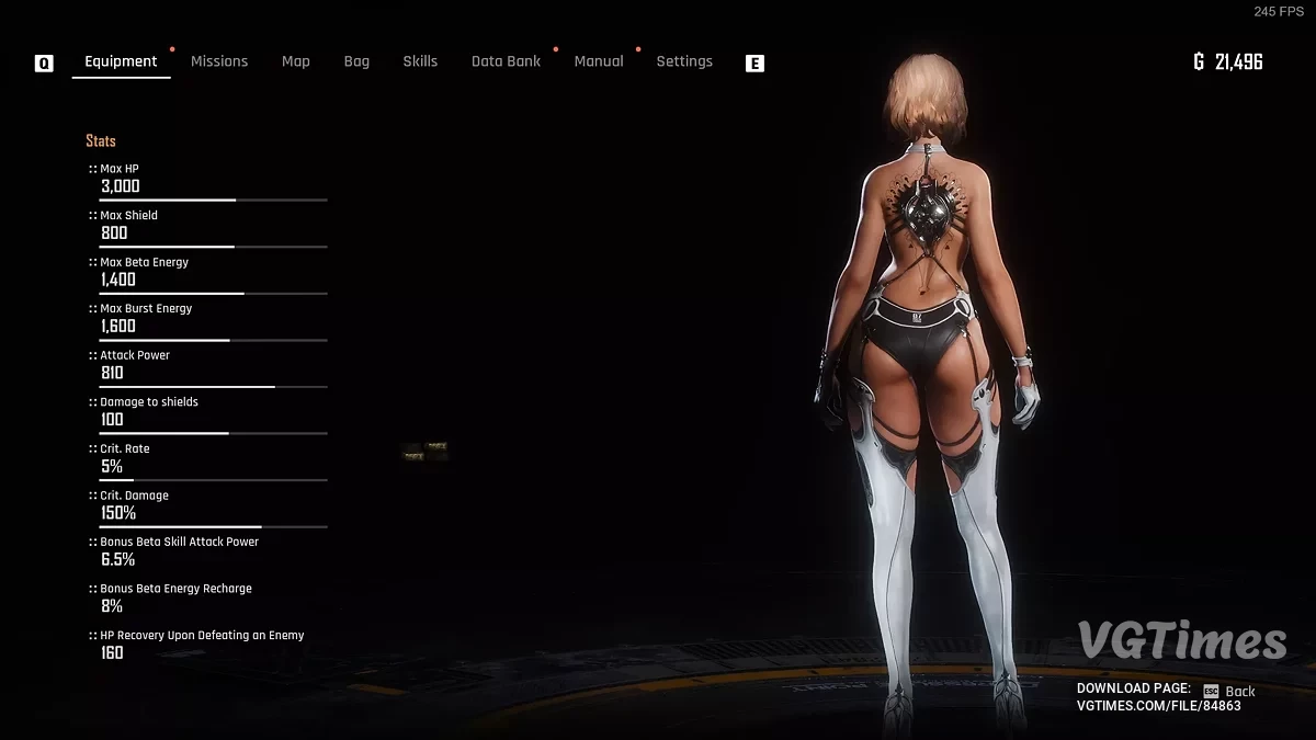 Stellar Blade — Нуарный бондаж (и варианты)