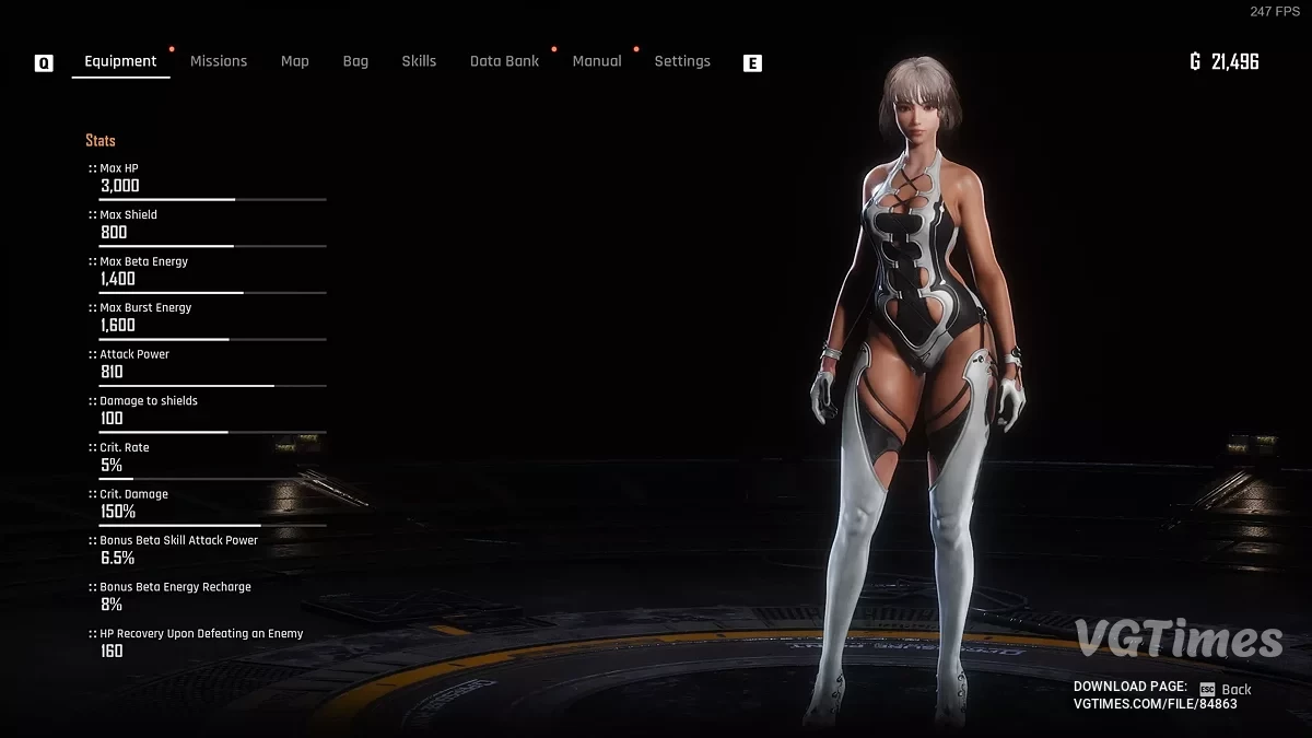 Stellar Blade — Нуарный бондаж (и варианты)