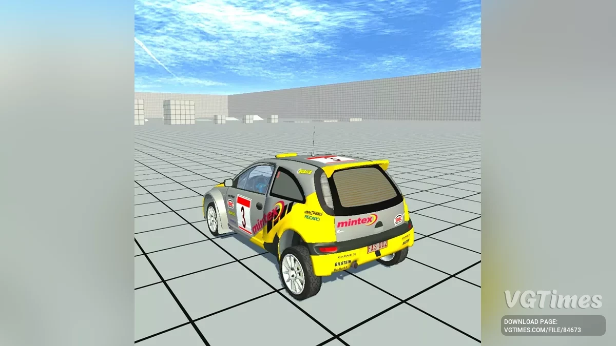 Not Simple Car Crash — Opel Corsa rally