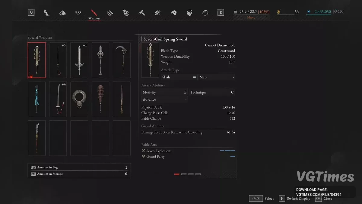 Lies of P: Overture — Пройдена основная игра на 85 уровне