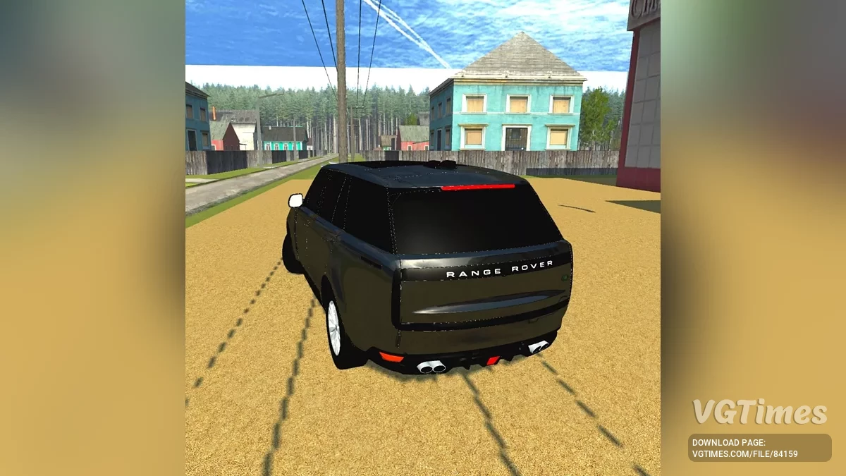 Simple Car Crash Physics Sim — Range Rover 2023