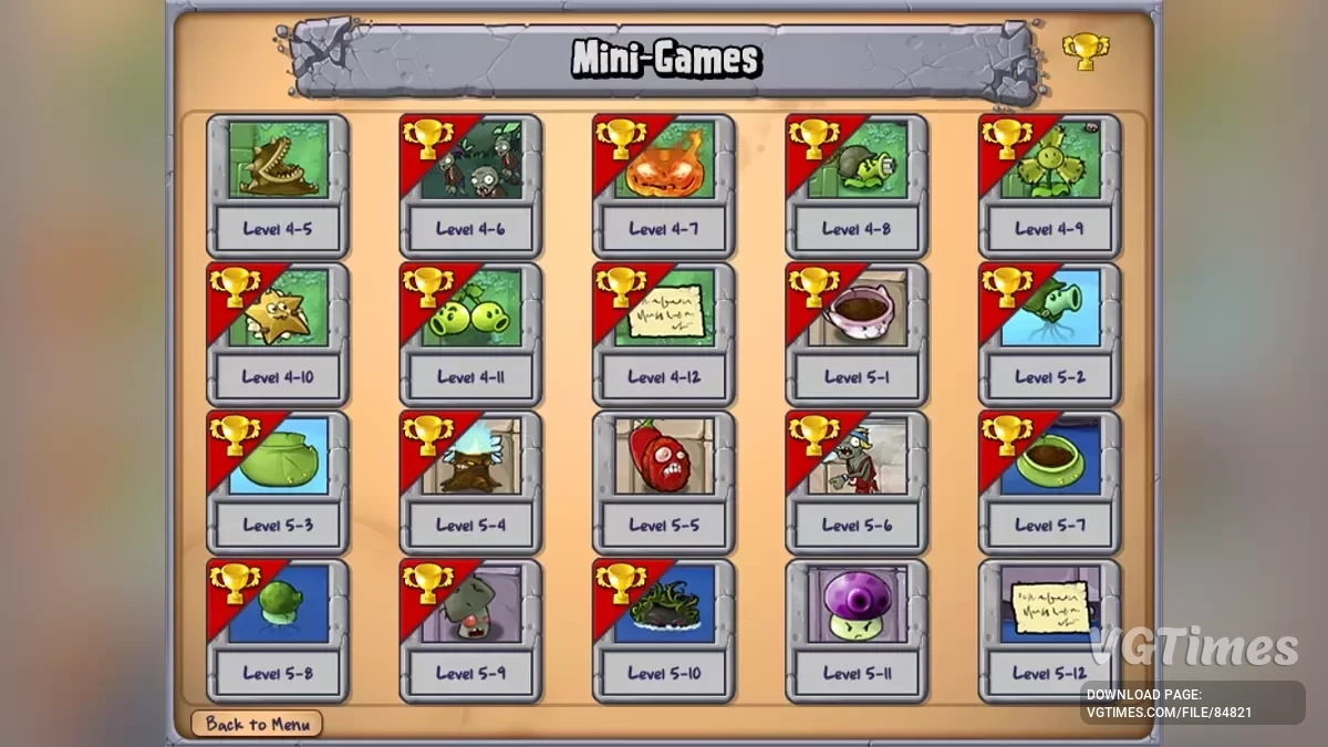 Plants vs. Zombies — Re-hybrid — новые зомби и мини-игры [0.9]