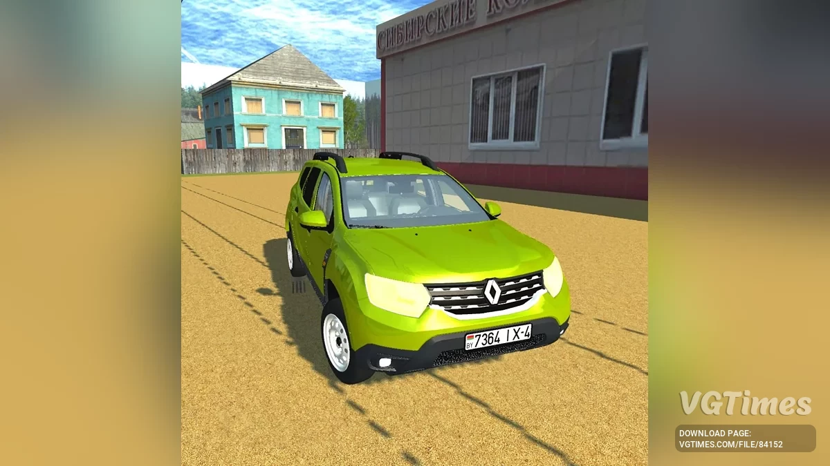 Simple Car Crash Physics Sim — Renault Duster 2020