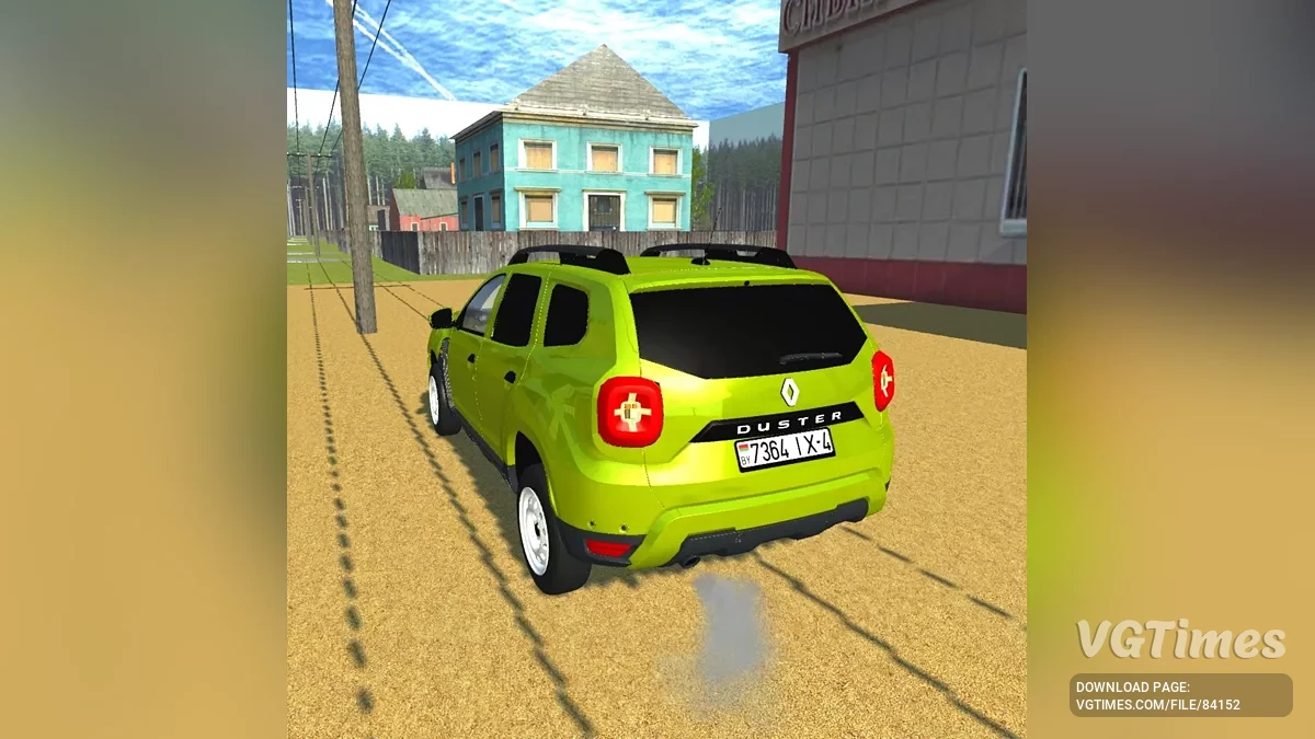 Simple Car Crash Physics Sim — Renault Duster 2020