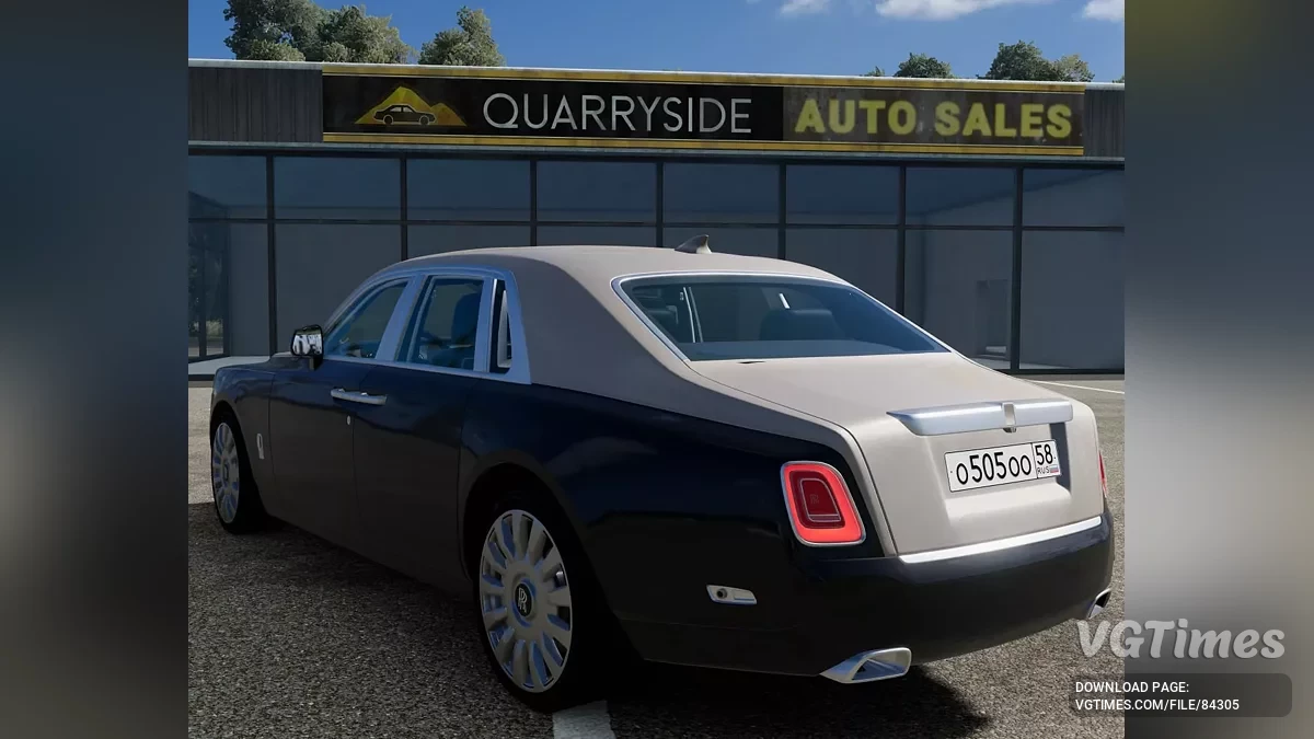 BeamNG.drive — Rolls-Royce Phantom 2012-2017 v1.0 (0.35.x)
