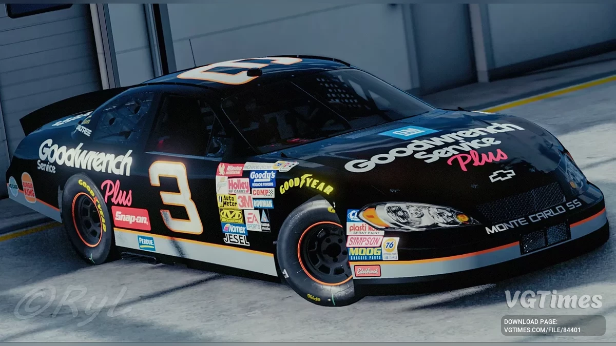 BeamNG.drive — Ryl's Generation 4 Nascar Cars v1.0 (0.35.x)