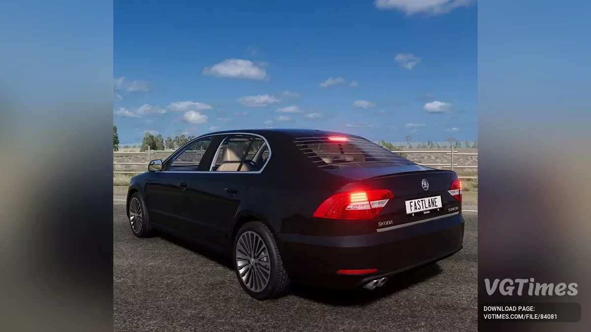 BeamNG.drive — Skoda Superb (3T) 2008-2015 v1.0 (0.35.x)