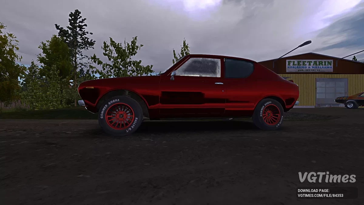 My Summer Car — Красная Сатсума, тюнинг и номера есть